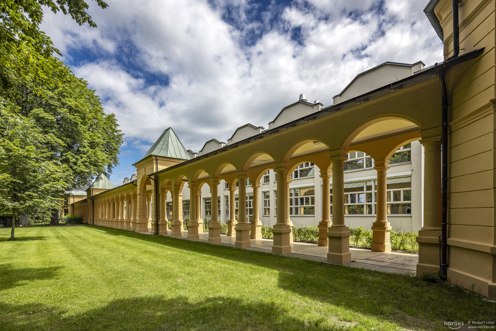 Wandelgang an der Hessing Klinik