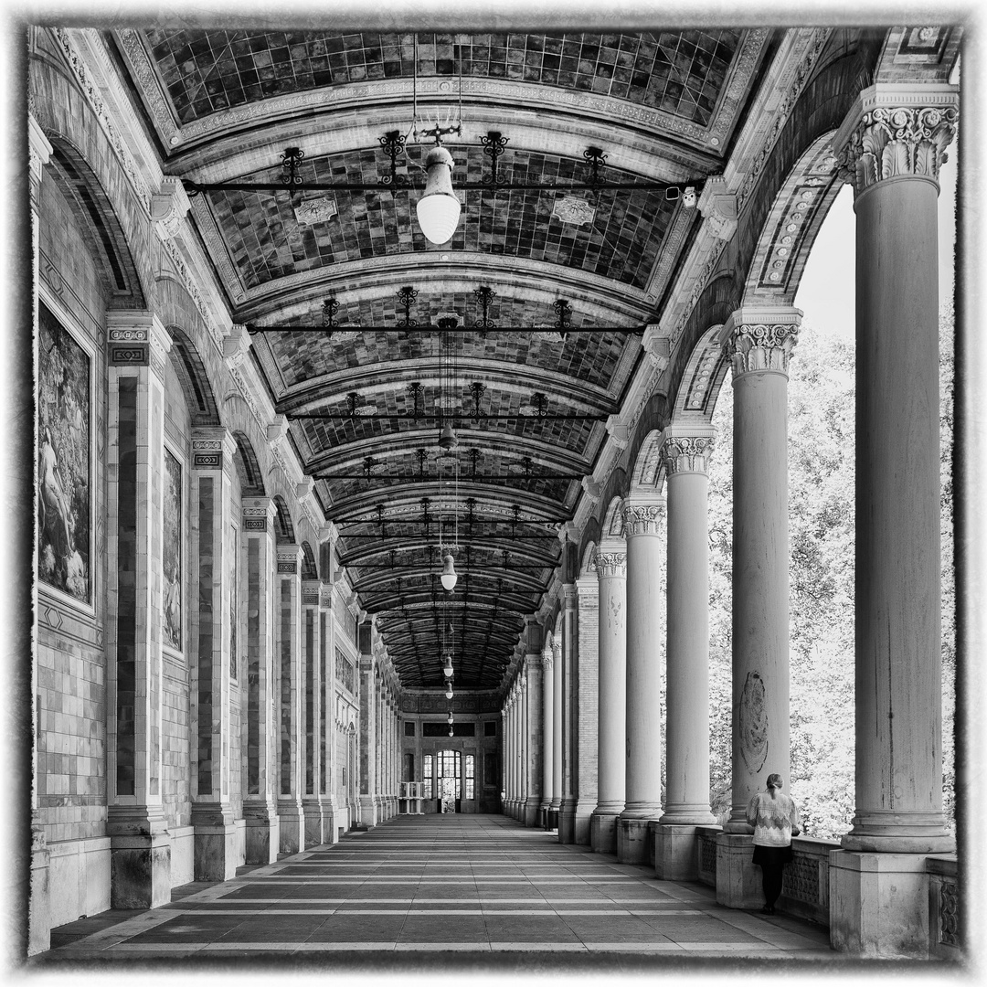 Wandelgang der Trinkhalle in Baden-Baden