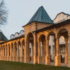 Wandelgang im Hessingpark Augsburg