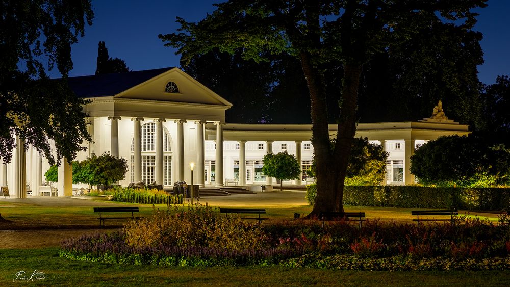 Wandelhalle im Kurpark Bad Oeynhausen 2022/02