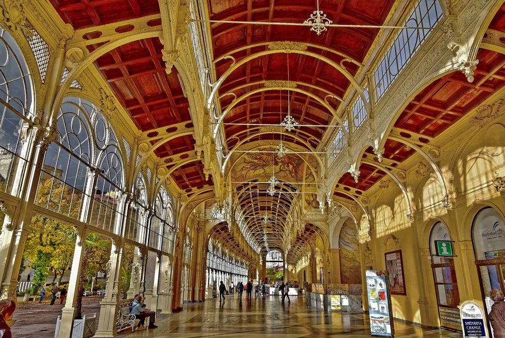 Wandelhalle in Marienbad