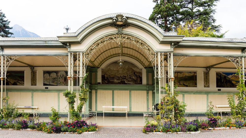 Wandelhalle in Meran