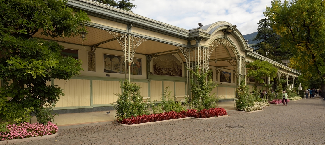 Wandelhalle in Meran