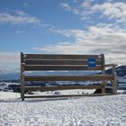 Wanderbank Allgäu - Sitzen verboten