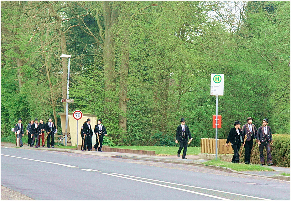 Wanderburschen auf der Walz