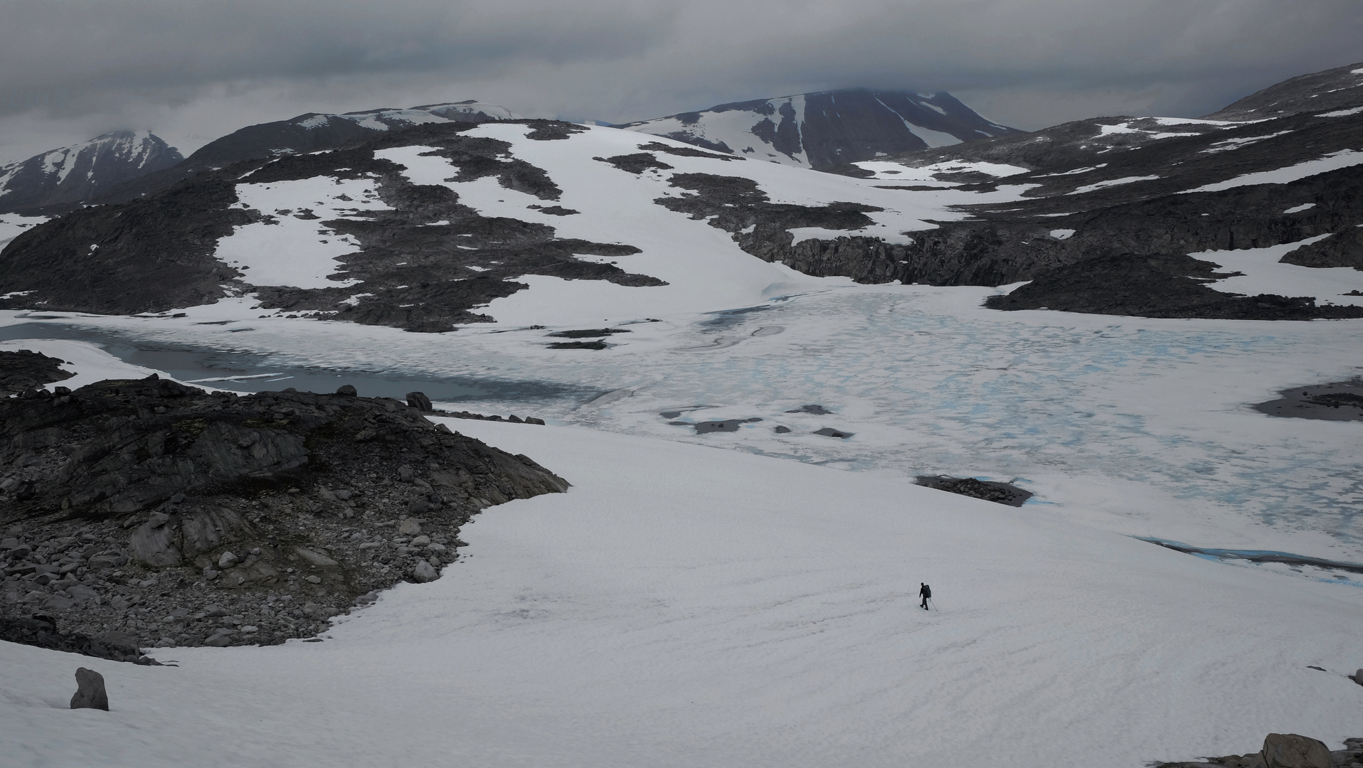 Wanderer im Breheimen Nationalpark