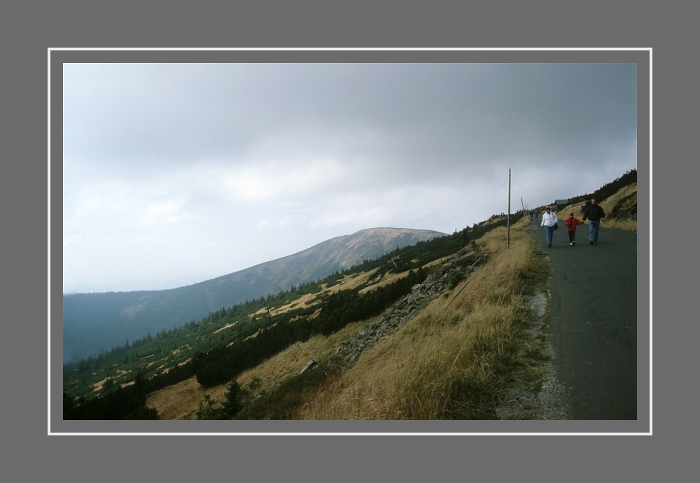 Wanderer im Gebirge