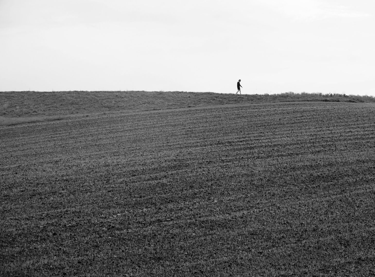 Wanderer im Herbst