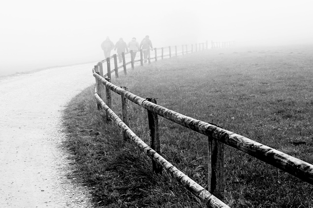 Wanderer im Nebel