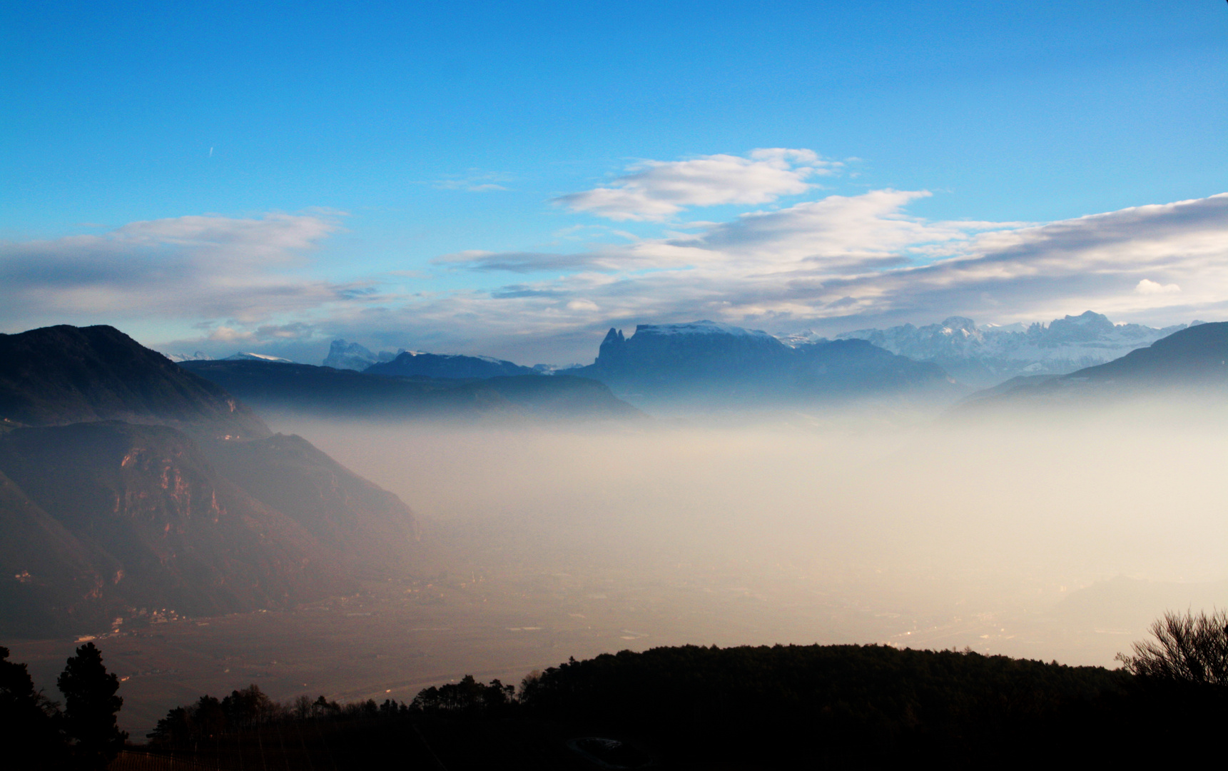 Wanderer im Nebelmeer