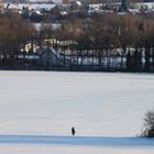 Wanderer im Schnee