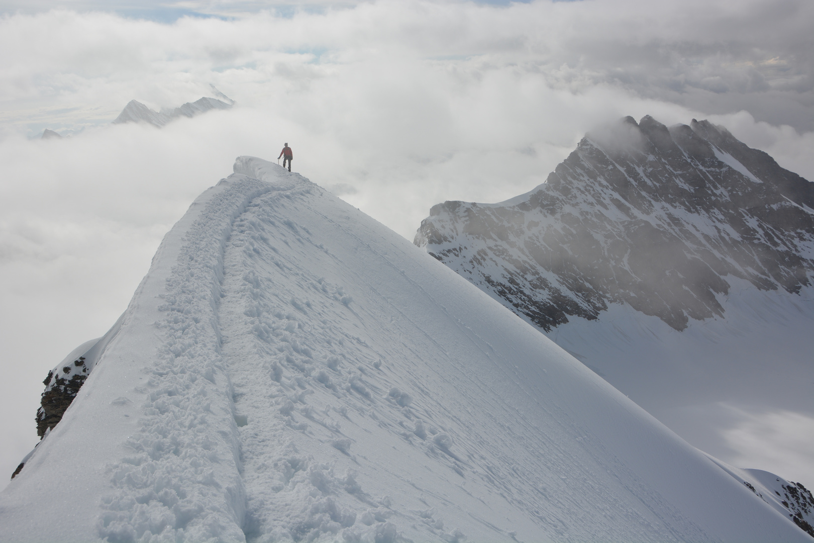 Wanderer über den Wolken