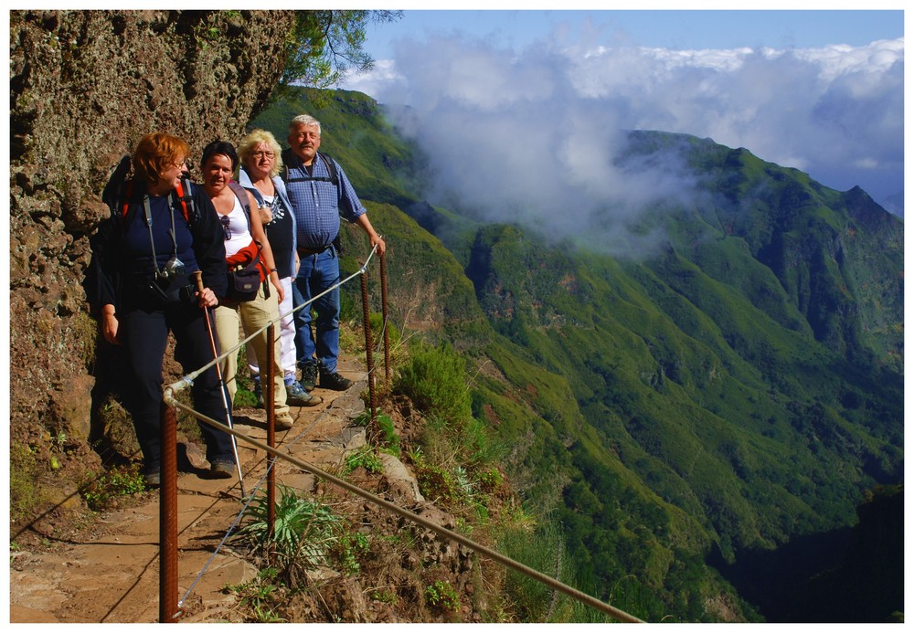 Wanderfreunde auf Madeira (Nov. 08)
