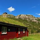 Wanderhütte in den Bergen / Rogaland