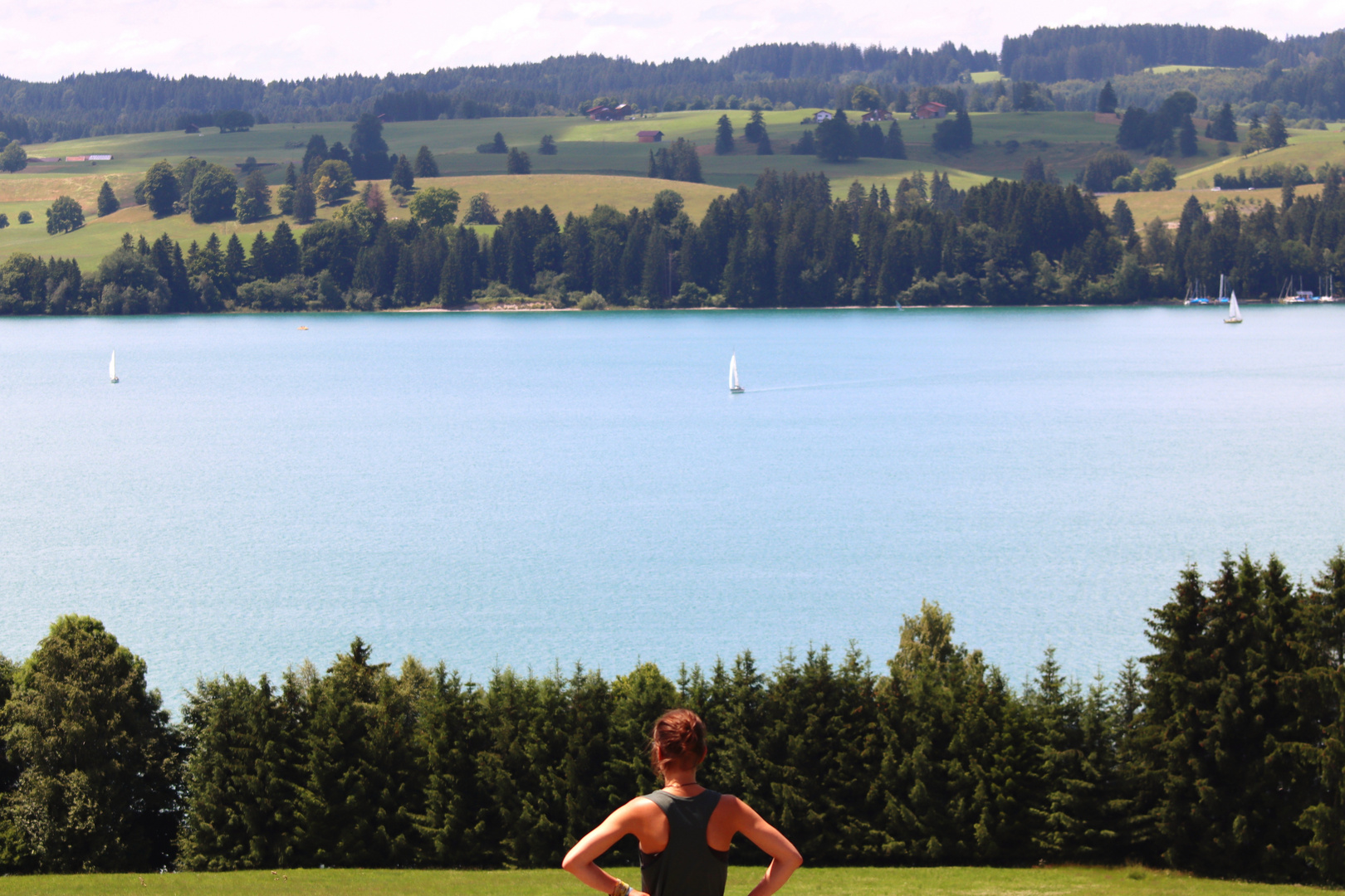 Wandern am Forggensee