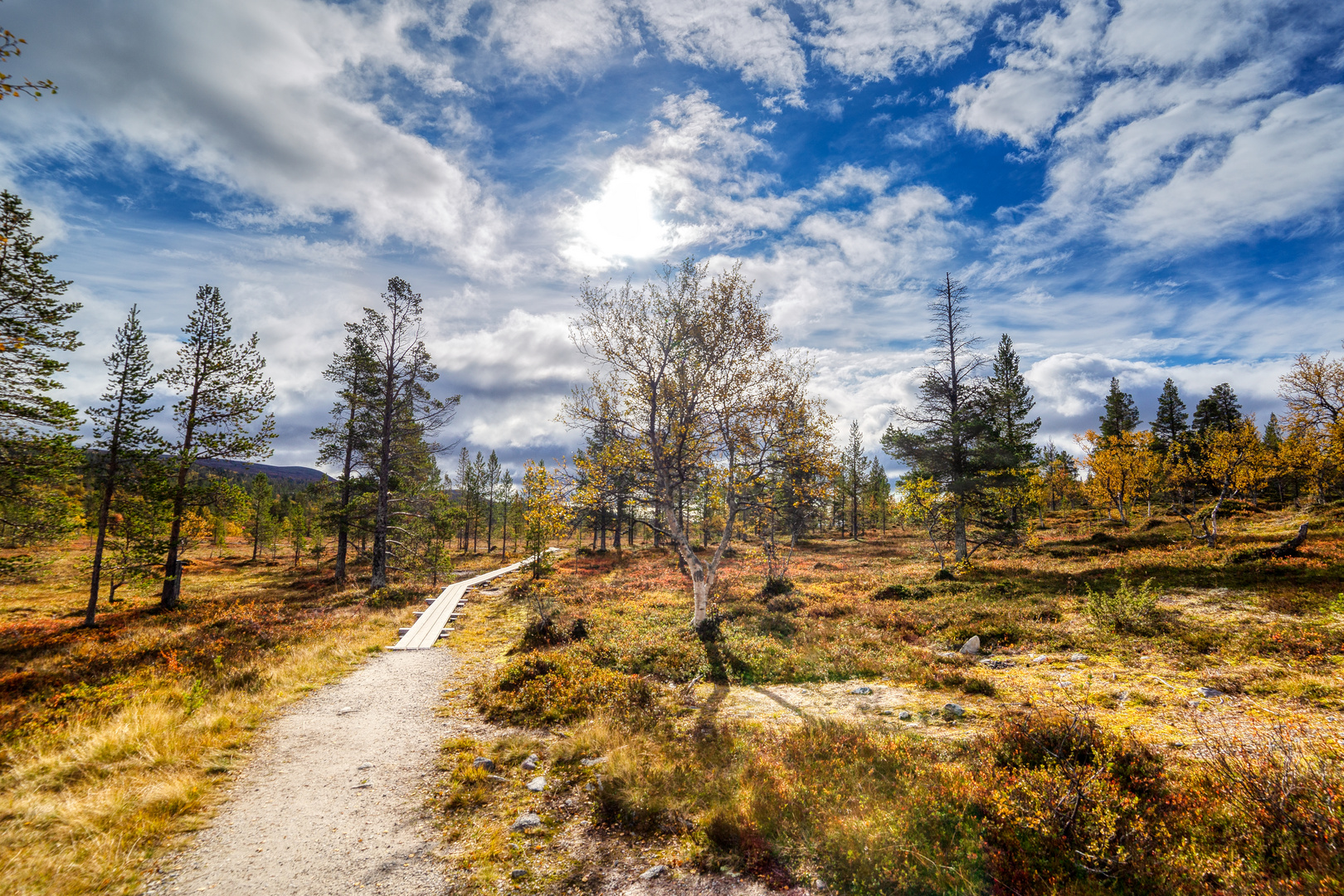 Wandern am Grövelsjön 