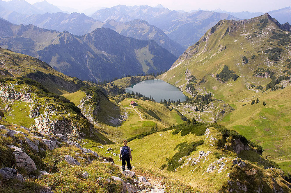 Wandern am Nebelhorn