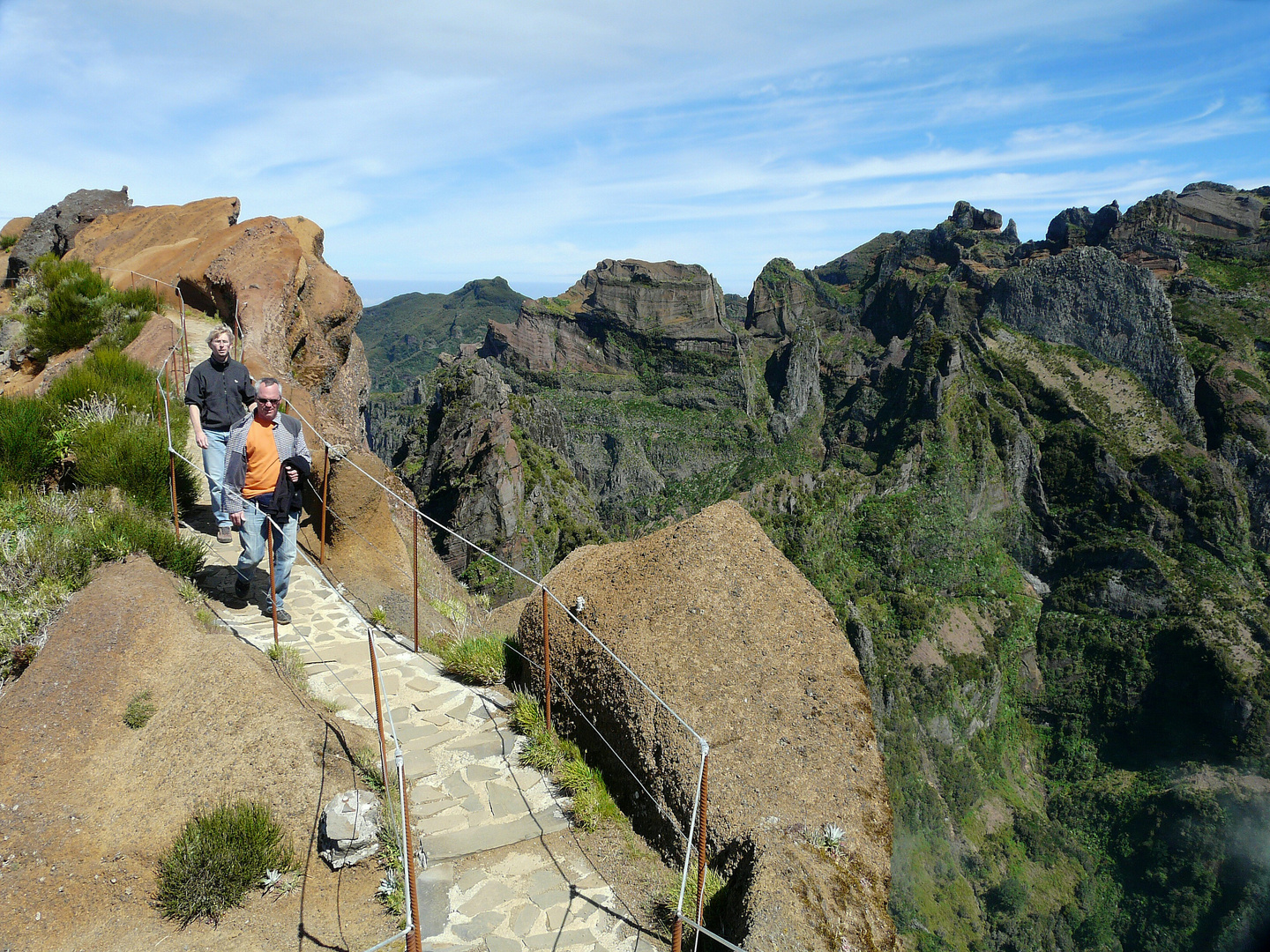 Wandern am Pico Areeiro.