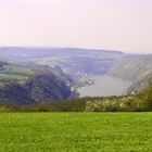 Wandern am Rheisteig entlang auf dem Hochfeld