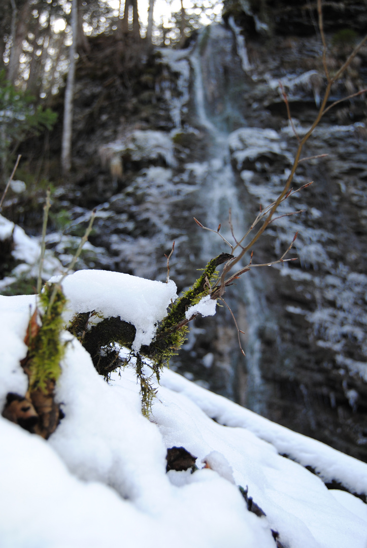 Wandern an einem schönen kaltem Tag