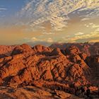 wandern auf dem Berg Sinai