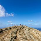 Wandern auf dem Kraterrand