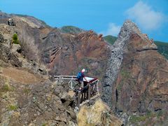 Wandern auf dem Pico Ruivo, Madeira