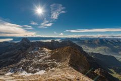 Wandern Auf dem Säntis