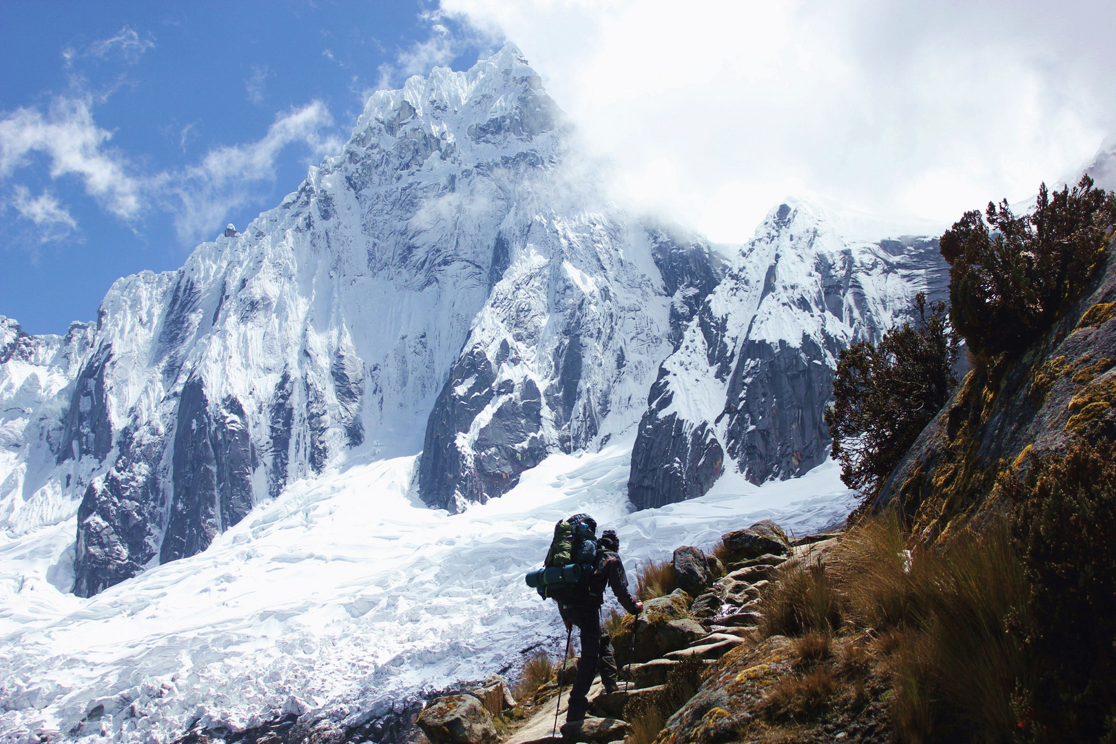 Wandern auf dem Santa Cruz Trek