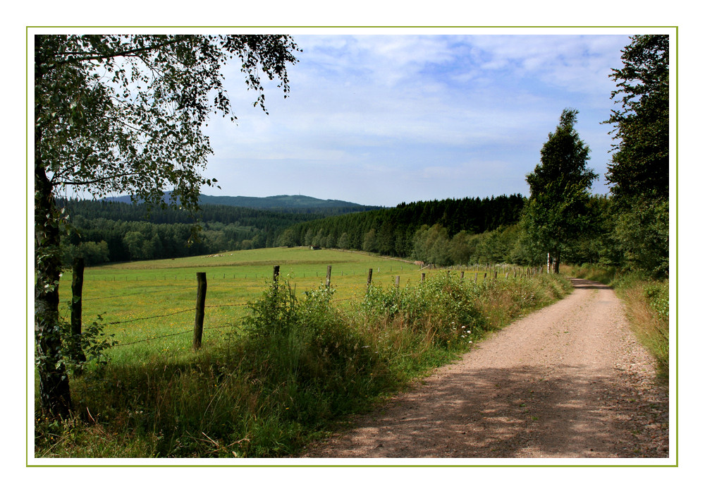 Wandern auf der A7