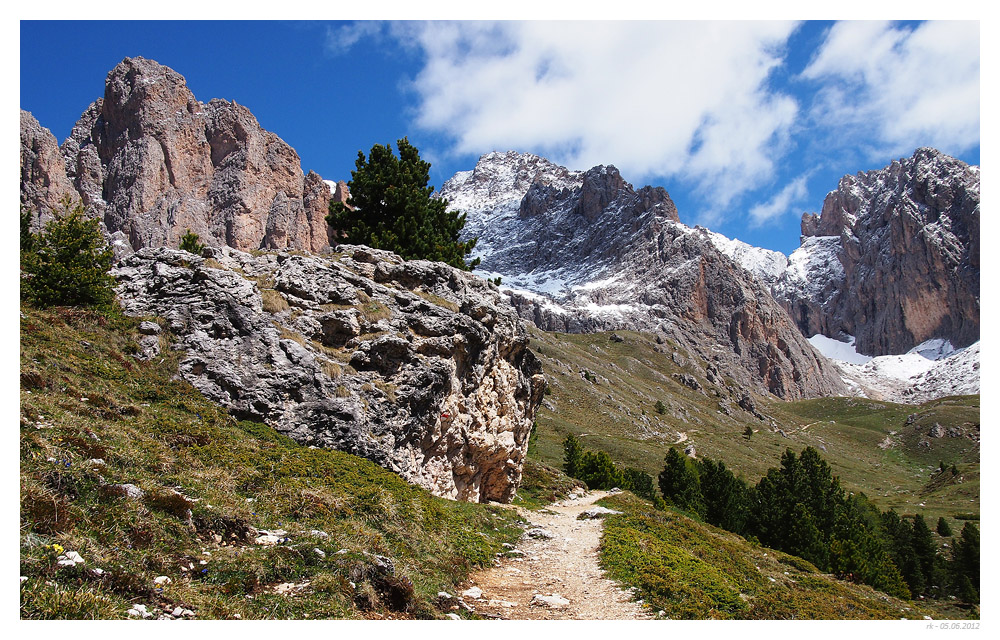 Wandern auf der Cislesalm