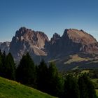 Wandern auf der Seiser Alm