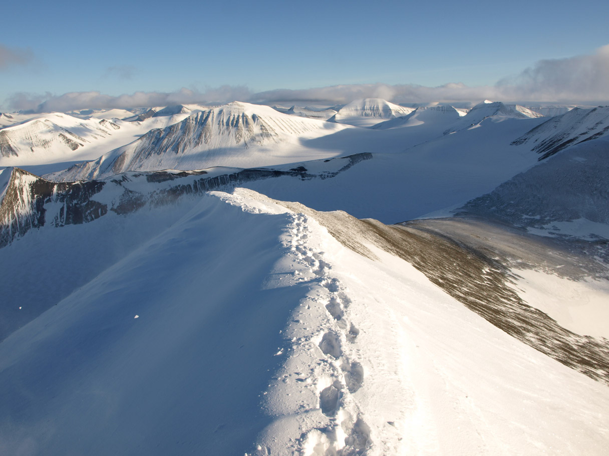 Wandern auf Spitzbergen...