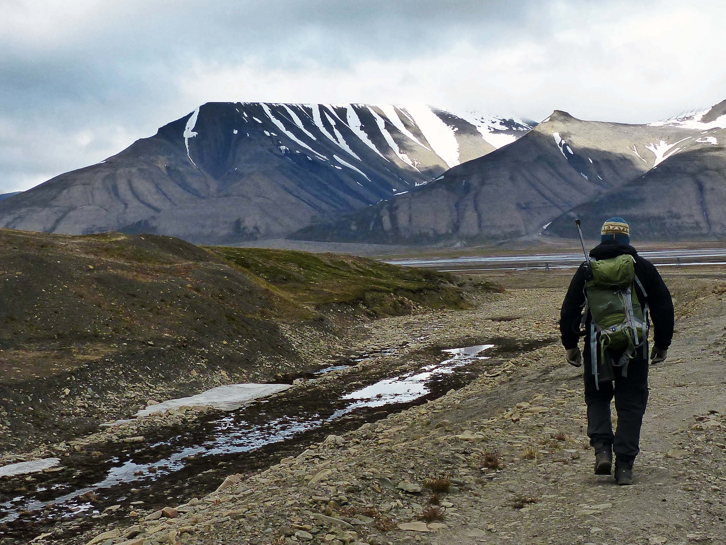 Wandern auf Svalbard