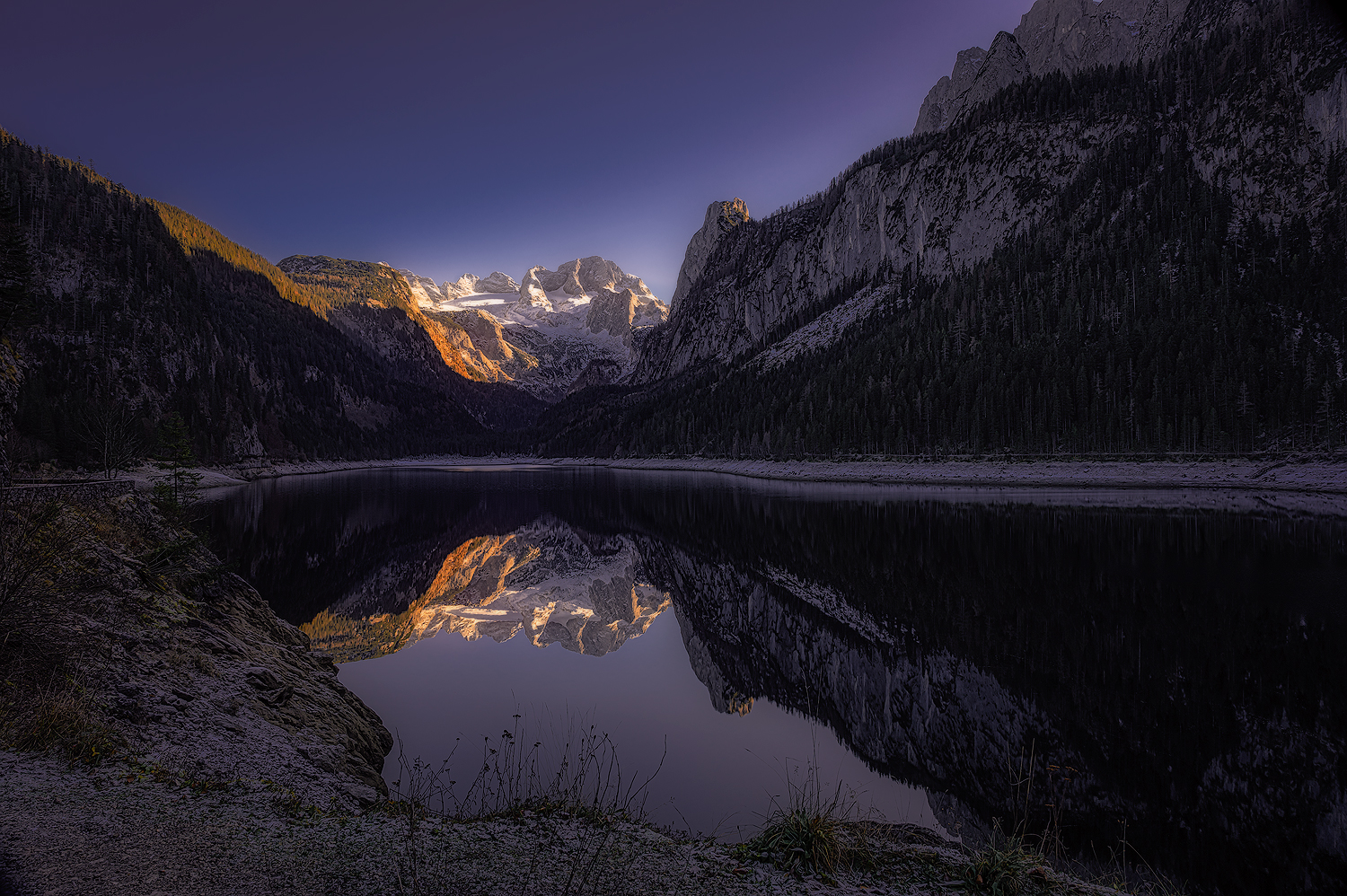 Wandern beim Gosausee