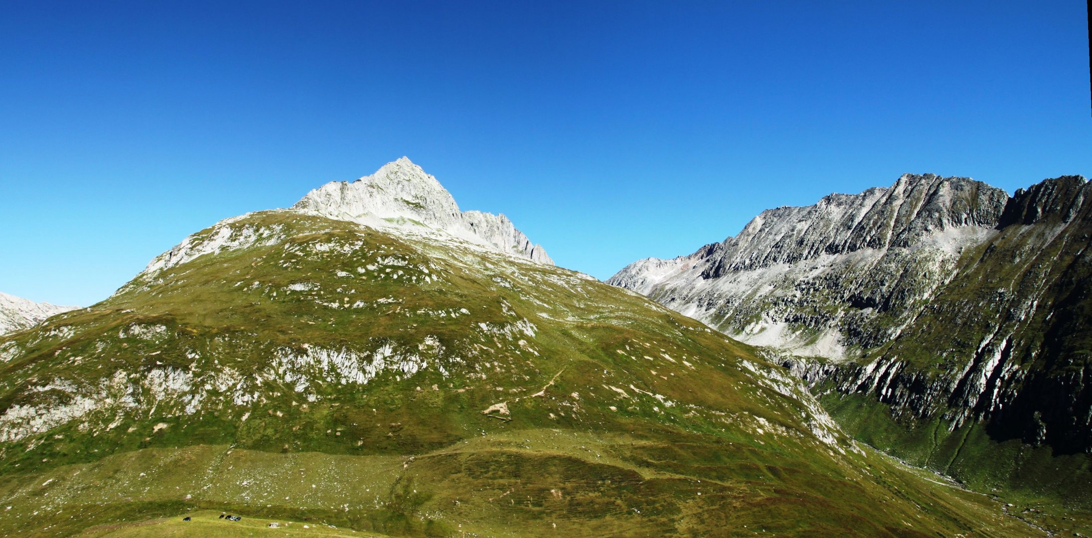 Wandern beim Oberalppass