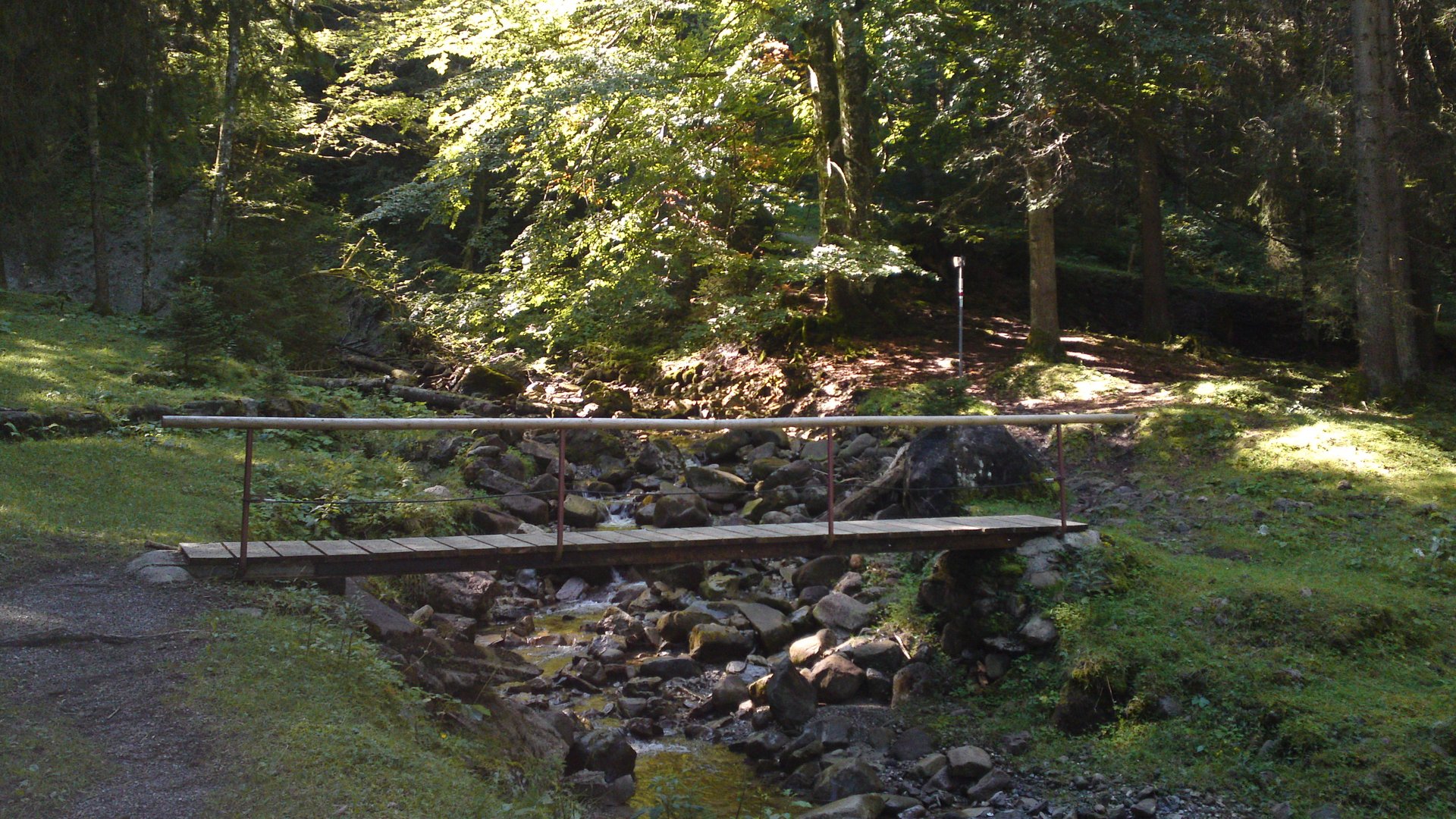 Wandern im Allgäu - Brücke