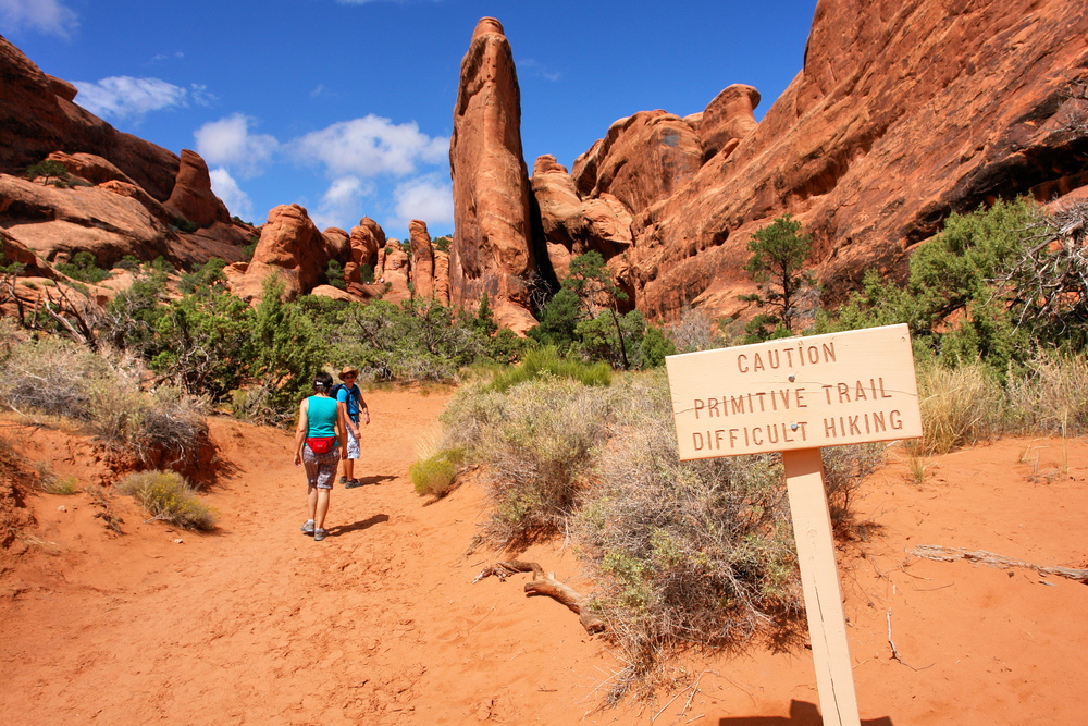 Wandern im Arches NP