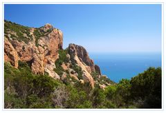 Wandern im Esterel-Massiv...