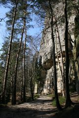 Wandern im Felsgebiet der Sächsischen Schweiz