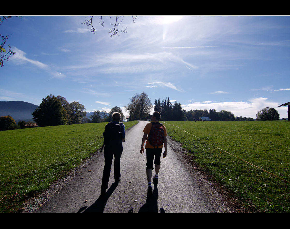 Wandern im Herbst