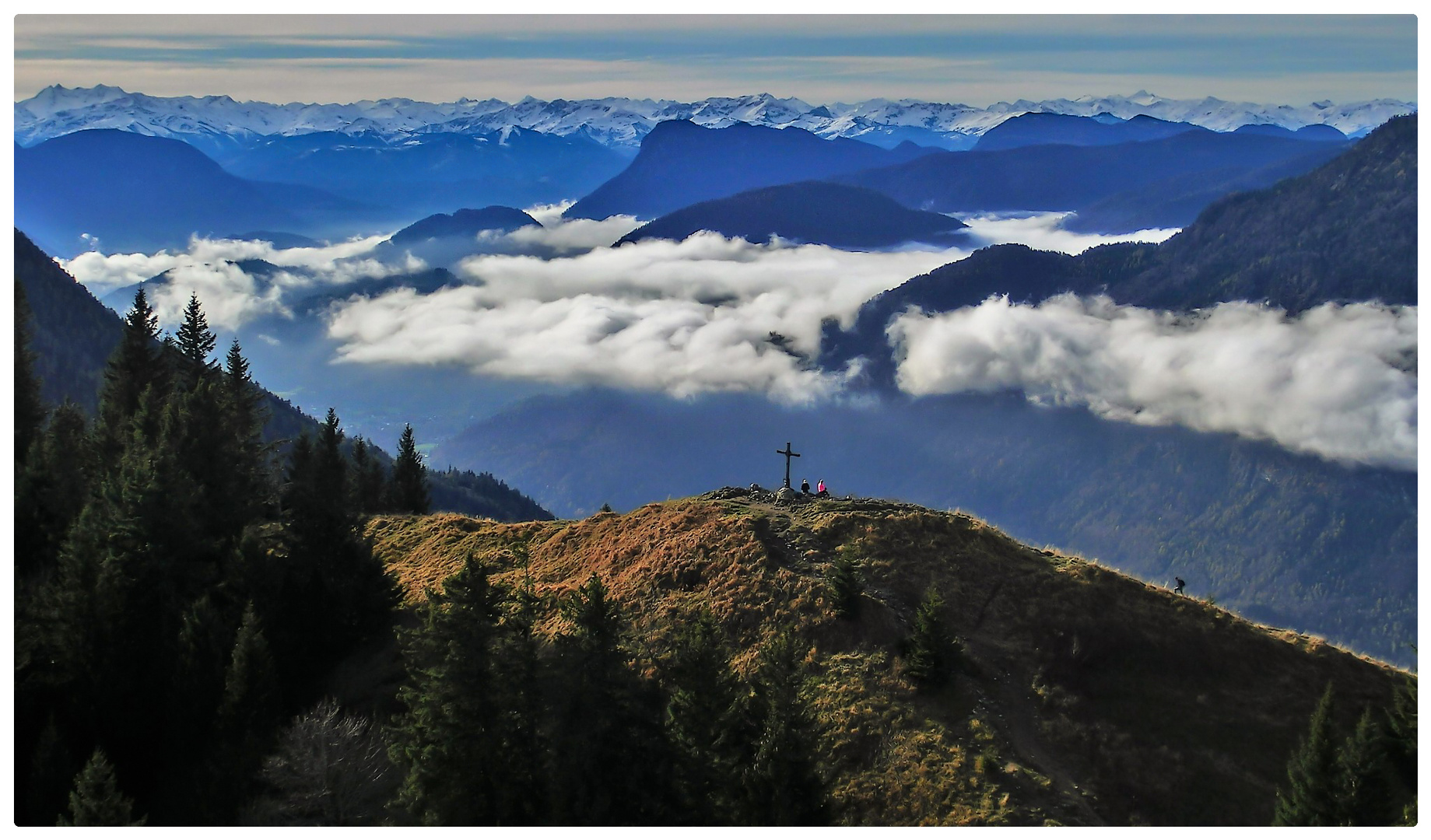 Wandern im Herbst