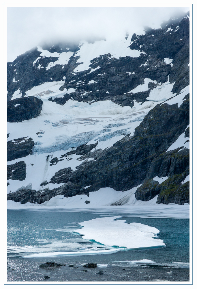 Wandern im Hurrungane VI Eis und Fels Foto & Bild europe