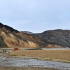 Wandern im Landmannalaugar in Island Südwesten