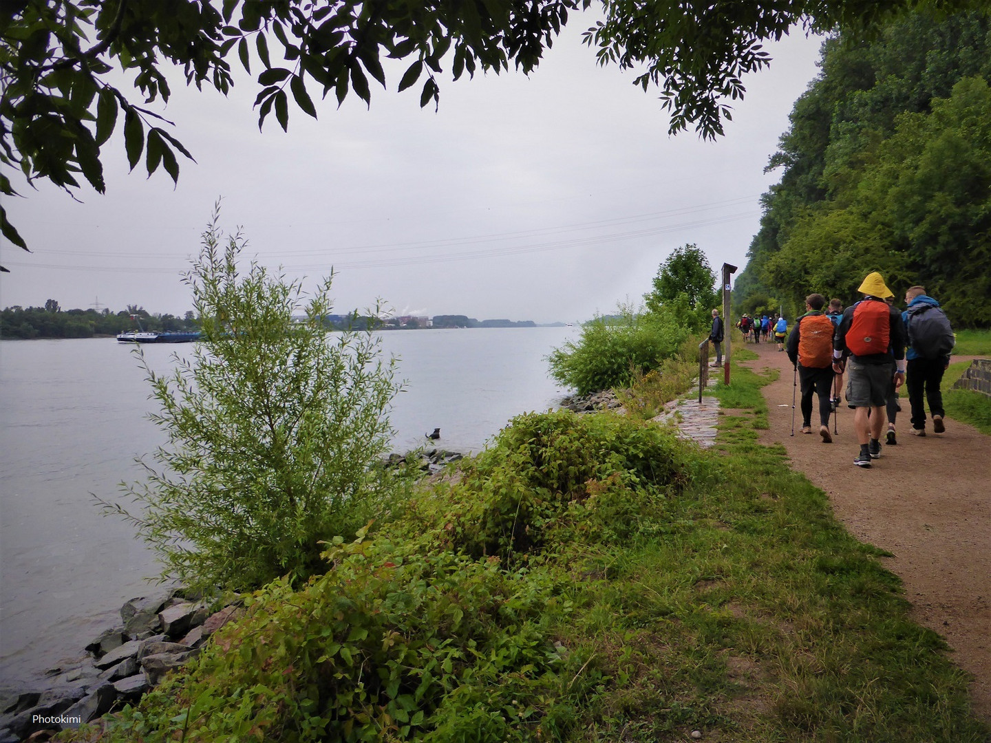 Wandern im Nieselregen