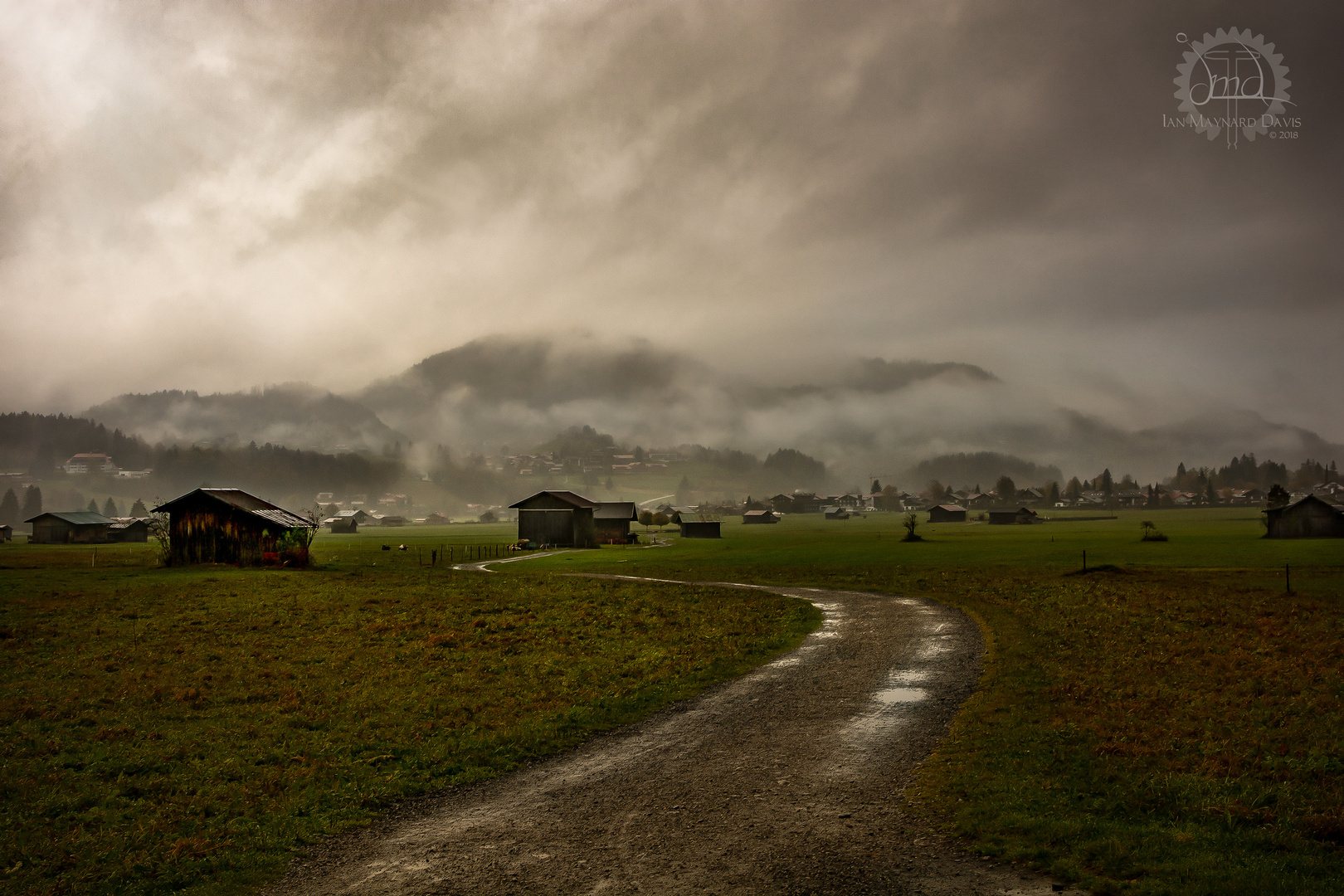 Wandern im Regen