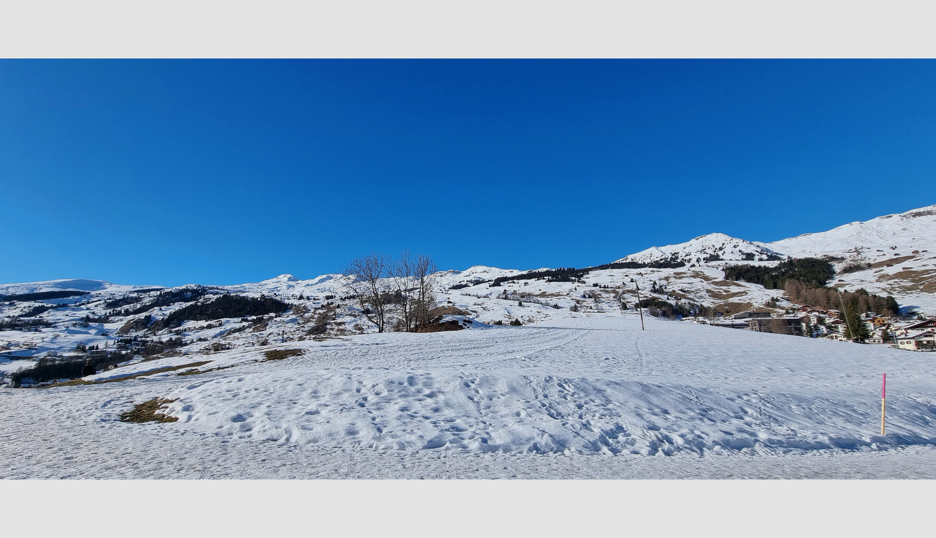 Wandern im Schnee