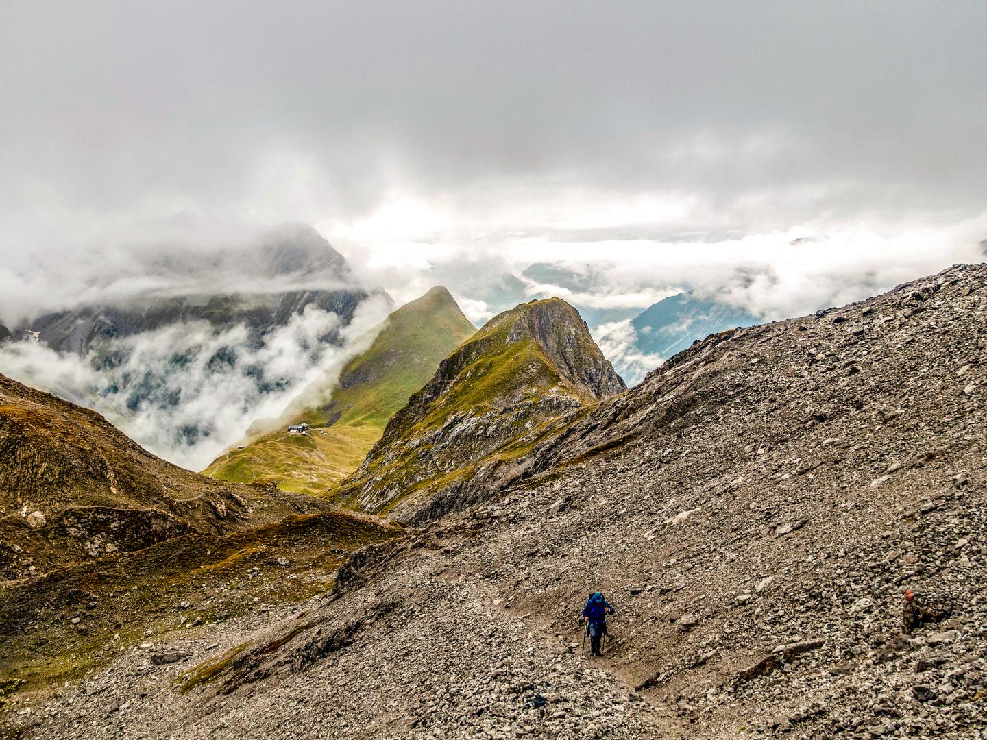 Wandern in den Alpen