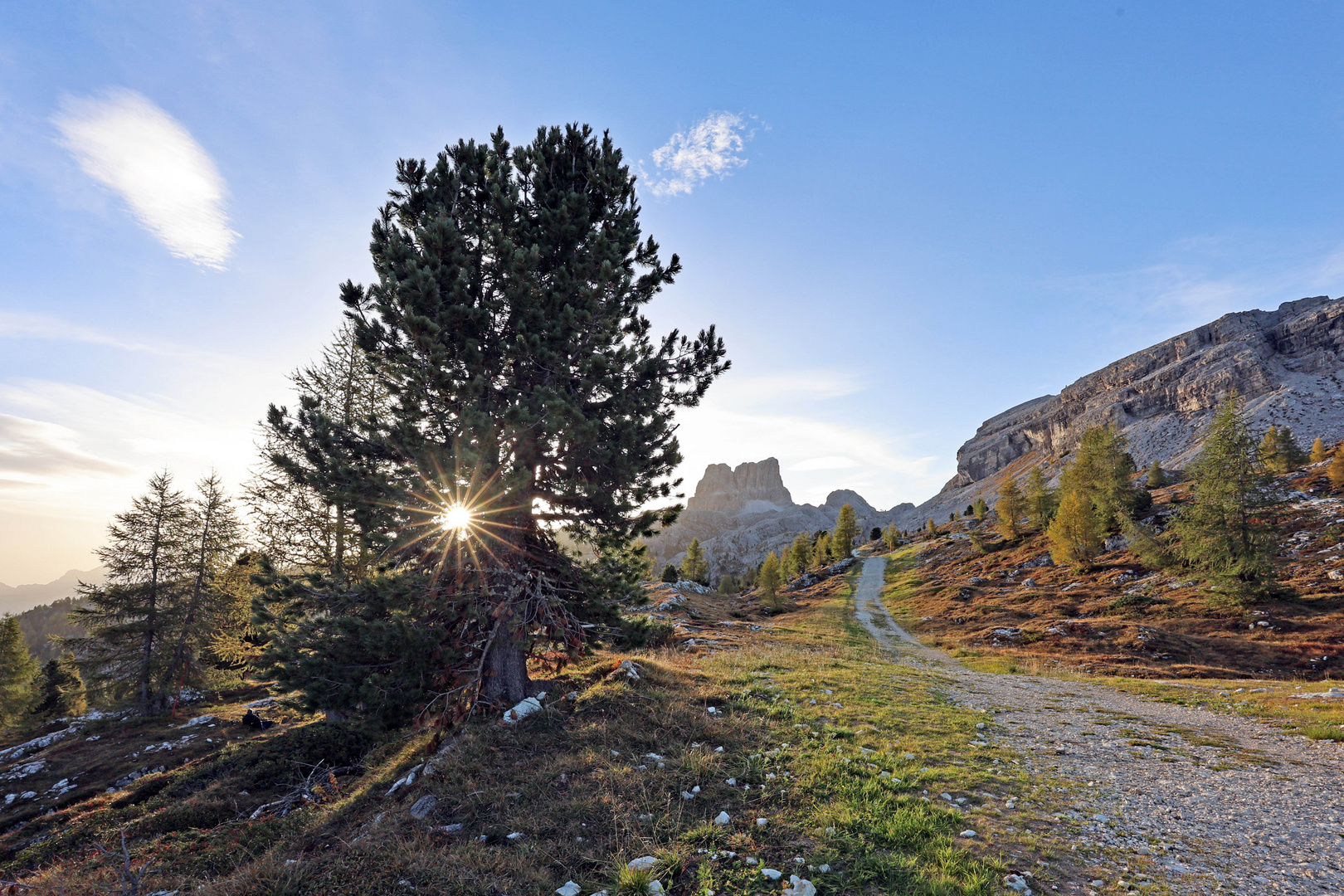 Wandern in den Dolomiten...