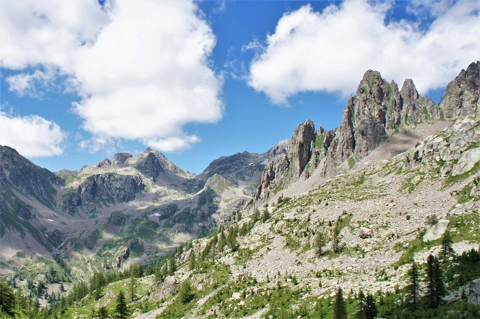 Wandern in den französischen Seealpen